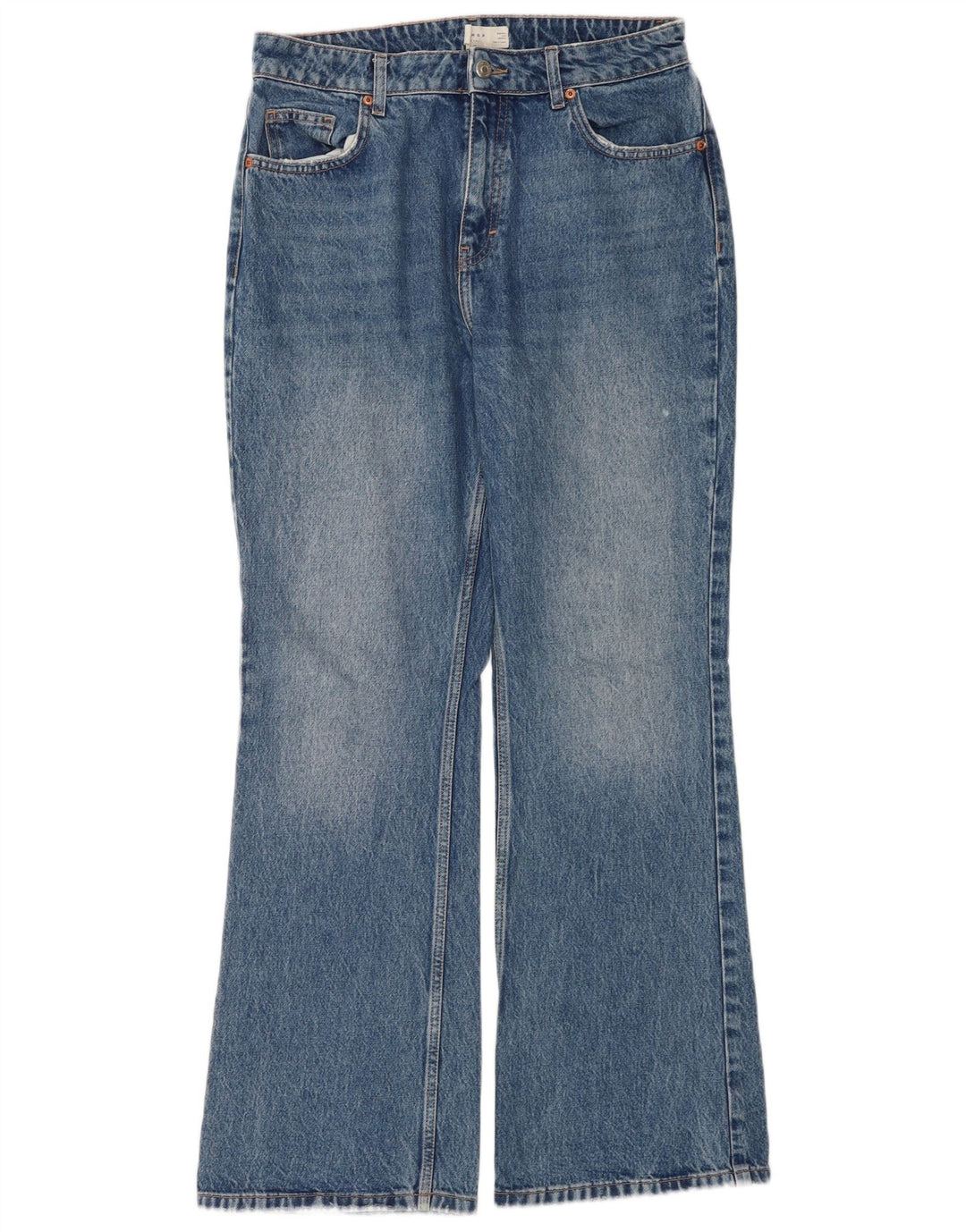 Женские джинсы Bootcut Topshop W32 L32 синие, хлопок