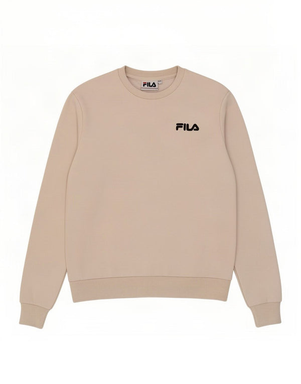 Женский свитер оверсайз Fila UK 6 XS Off White Cotton