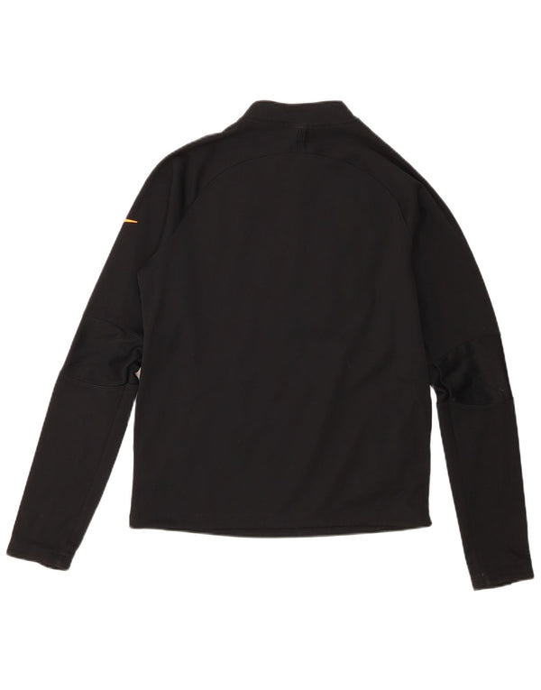 Свитшот с воротником на молнии Nike Therma-Fit для мальчиков, 13–14 лет, XL, черный