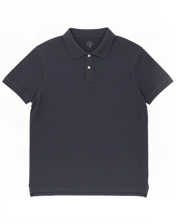 Мужская рубашка-поло J. Crew XL, темно-синяя, хлопок