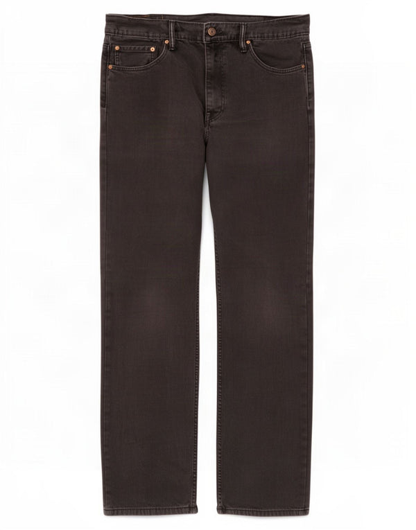 Мужские прямые джинсы Levi's 514 W36 L32, черный хлопок
