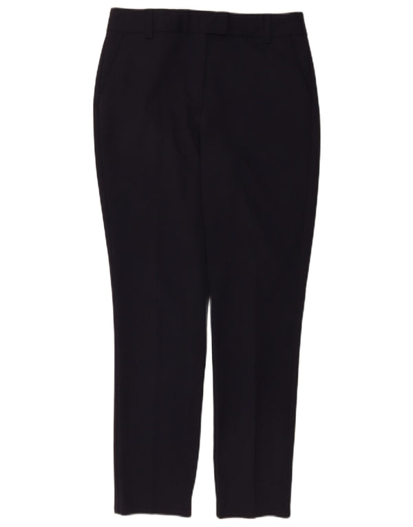 REISS Женские узкие костюмные брюки UK 8 Small W26 L27 Темно-синий полиэстер