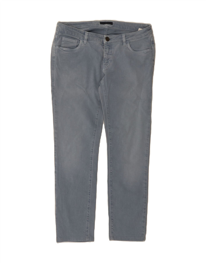 TRUSSARDI Womens Slim Jeans W30 L28  Blue Cotton Vintage Trussardi and Second-Hand Trussardi from Messina Hembry 
