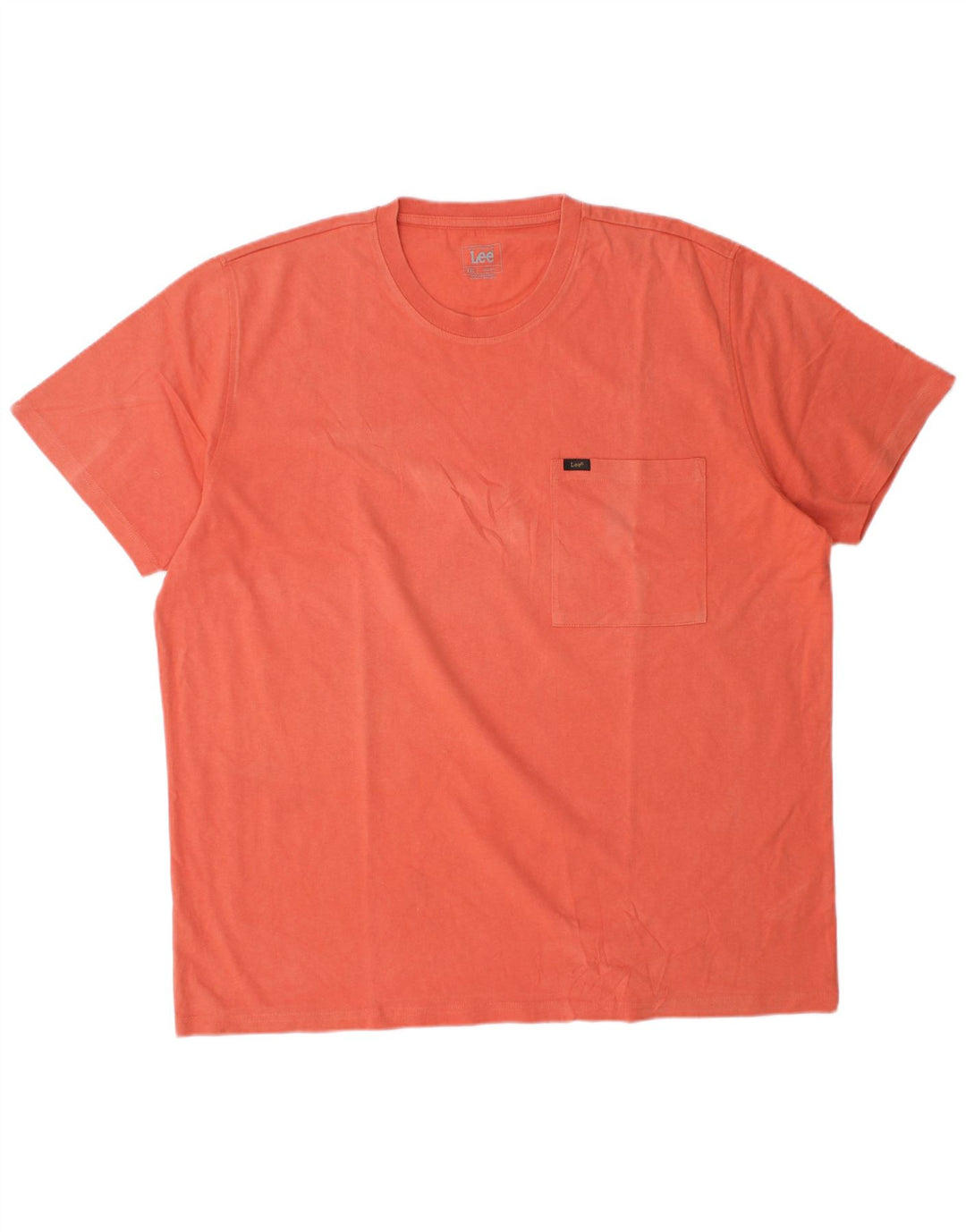 Мужская футболка Lee Regular Fit 2XL оранжевого цвета, хлопок