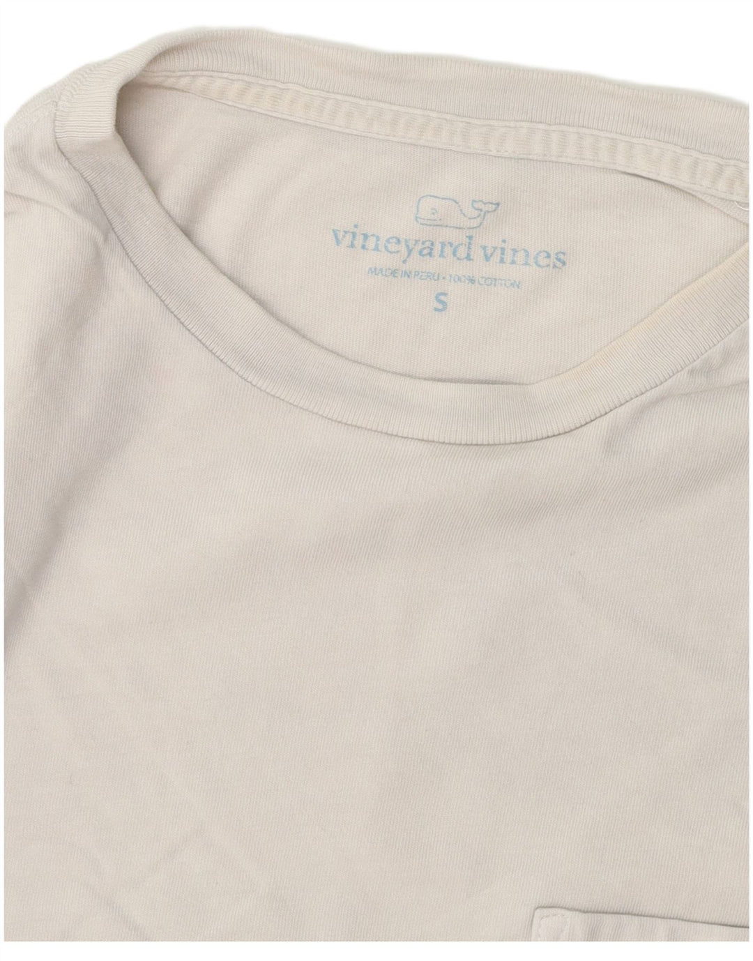 VINEYARD VINES Мужская футболка с рисунком, маленький белый хлопковый топ