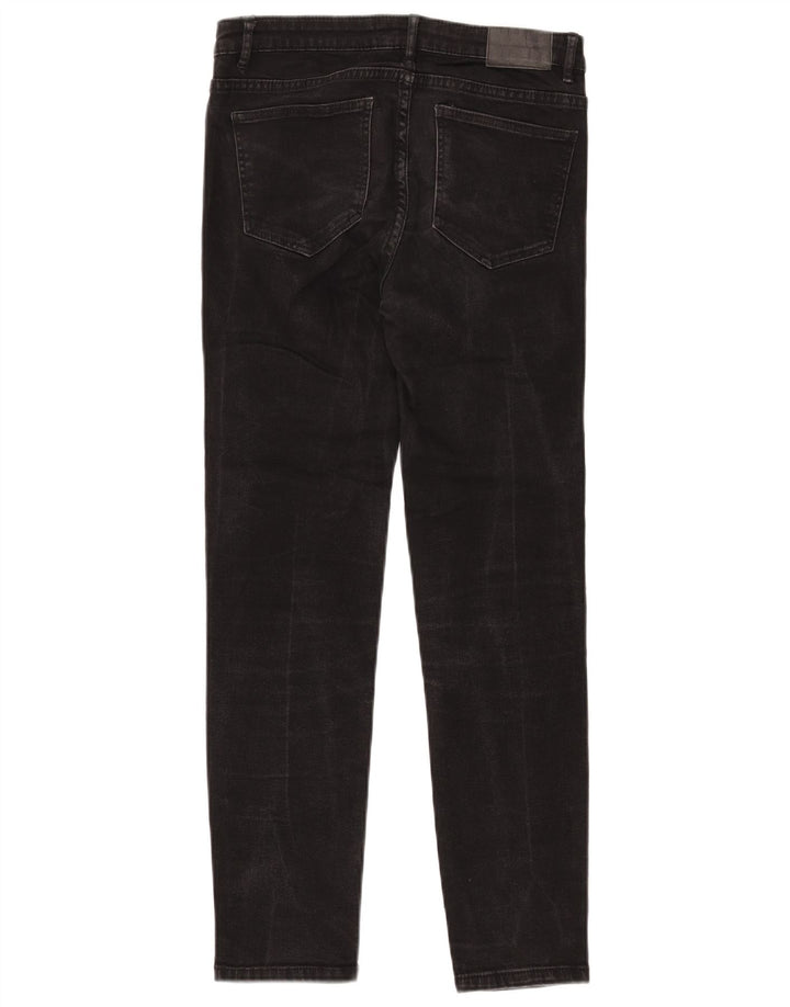 Женские узкие джинсы ZARA EU 40 Medium W30 L28, черные