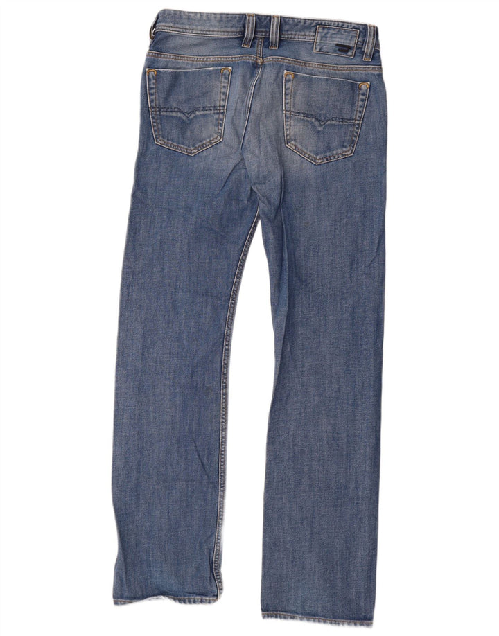 Мужские прямые джинсы Diesel Viker W32 L34, синие, хлопок