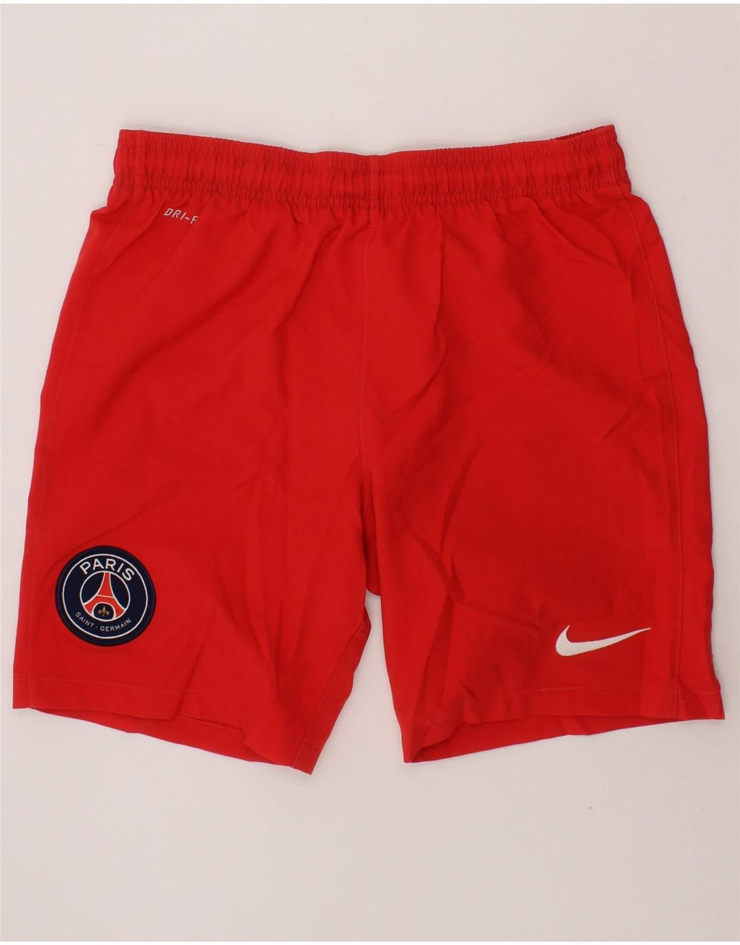 NIKE Boys Dri Fit Sport Shorts 10-11 Years Medium Red Vintage Nike and Second-Hand Nike from Messina Hembry 