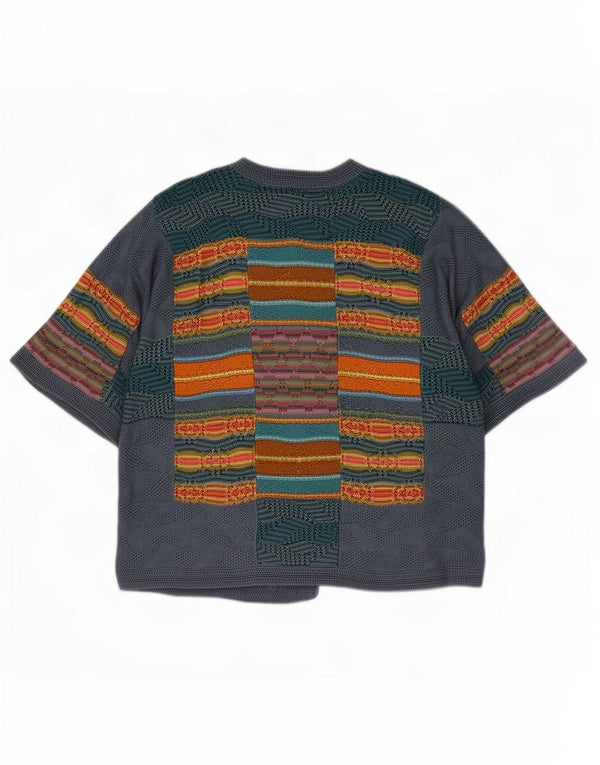 Женский кардиган с коротким рукавом Peruvian Connection UK 6 XS Серый