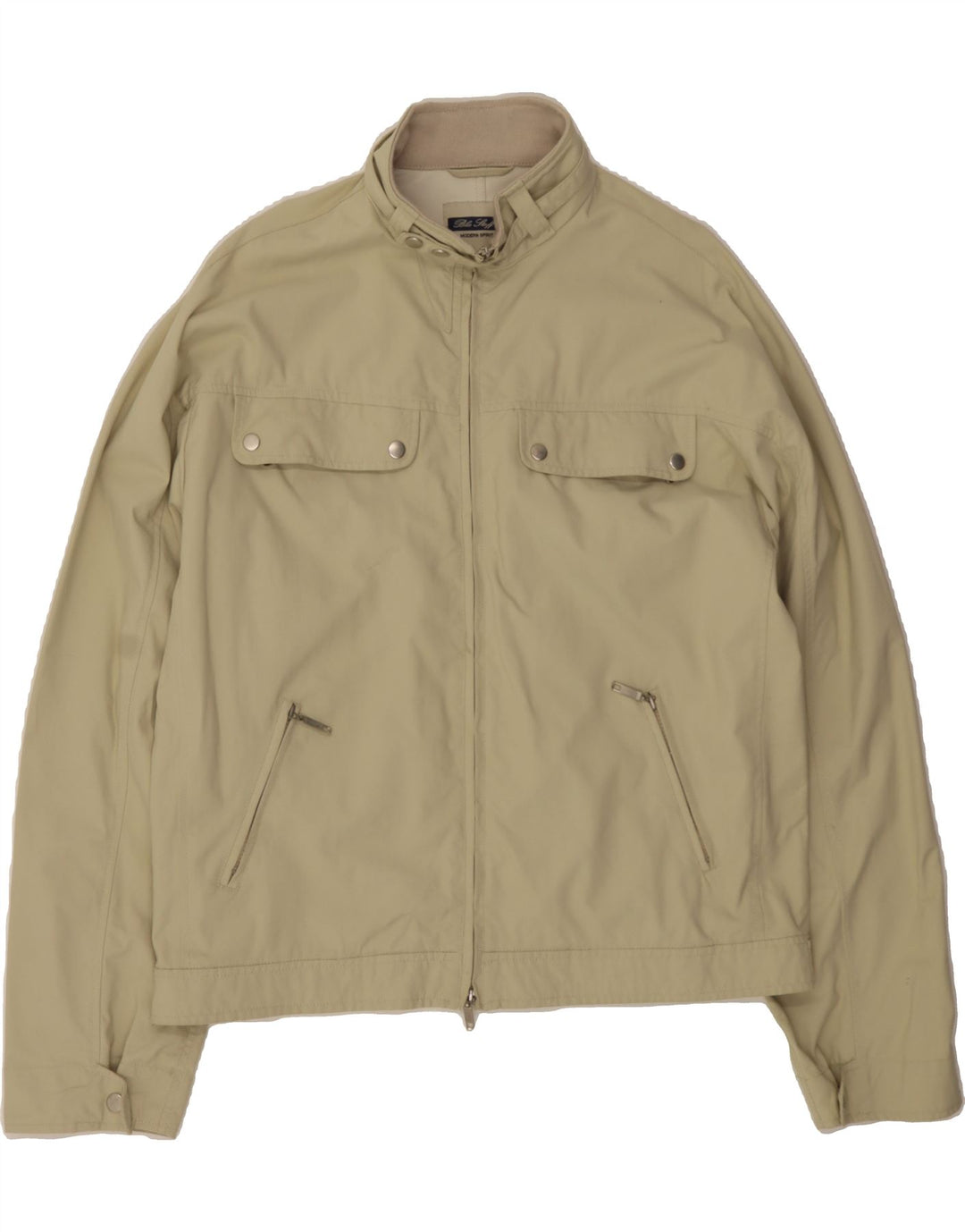 BLUSTAFF Mens Bomber Jacket UK 44 2XL Beige Polyamide Vintage Blustaff and Second-Hand Blustaff from Messina Hembry 