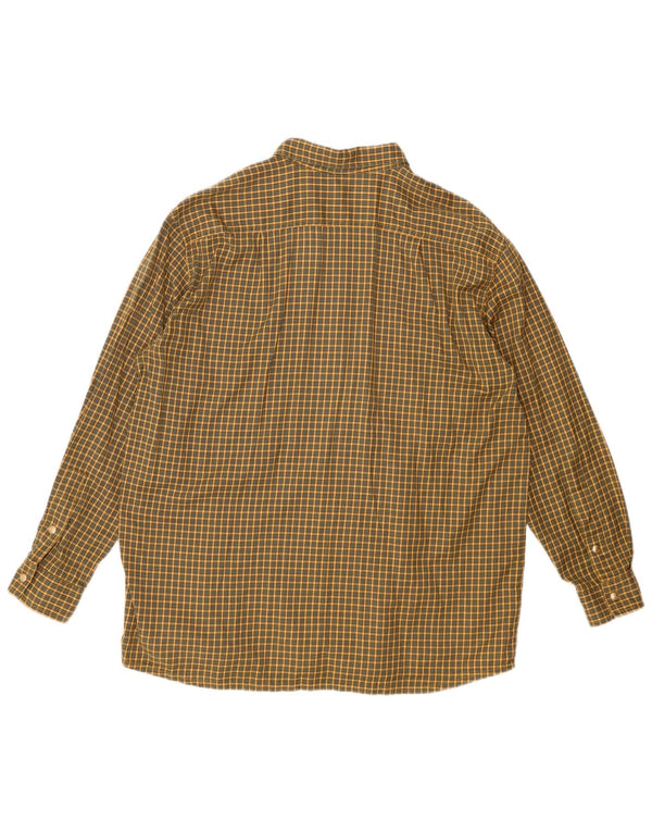 Женская фланелевая рубашка BOGNER US 18 2XL, хлопковая желтая клетка