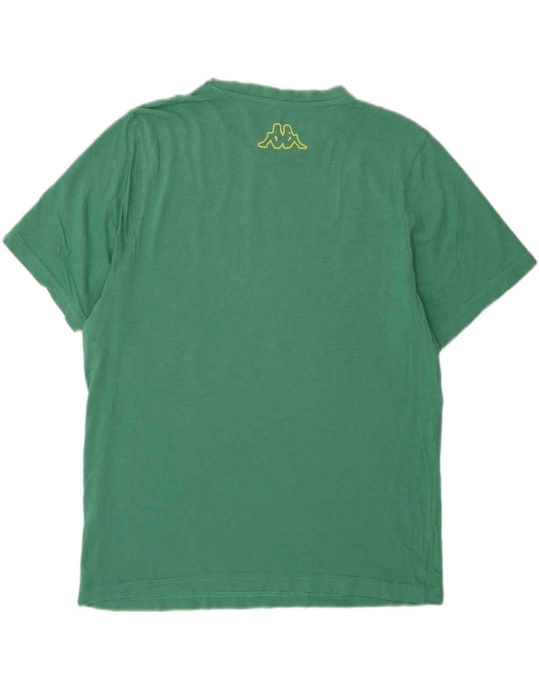 KAPPA Mens Graphic T-Shirt Top Medium Green Cotton Vintage Kappa and Second-Hand Kappa from Messina Hembry 