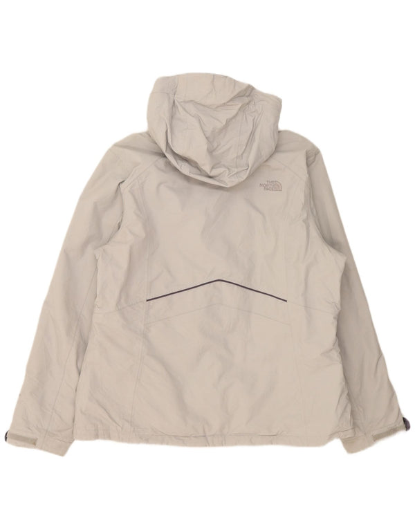 Женская ветровка The North Face Hyvent с капюшоном, Великобритания 18 XL, серый нейлон