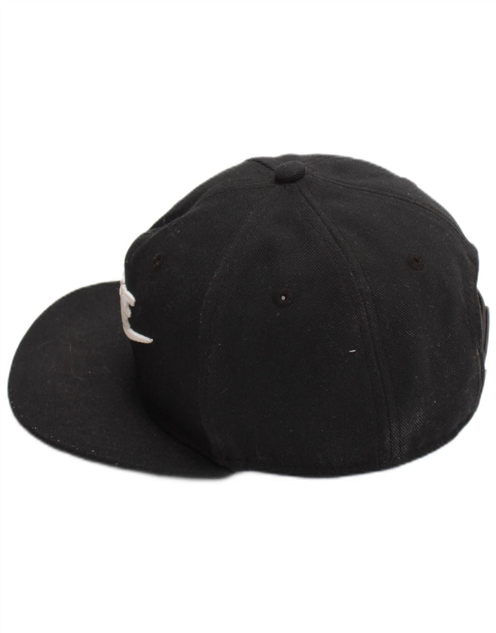 Мужская бейсболка Nike Dri Fit с графическим рисунком, один размер, черная, спортивная из полиэстера