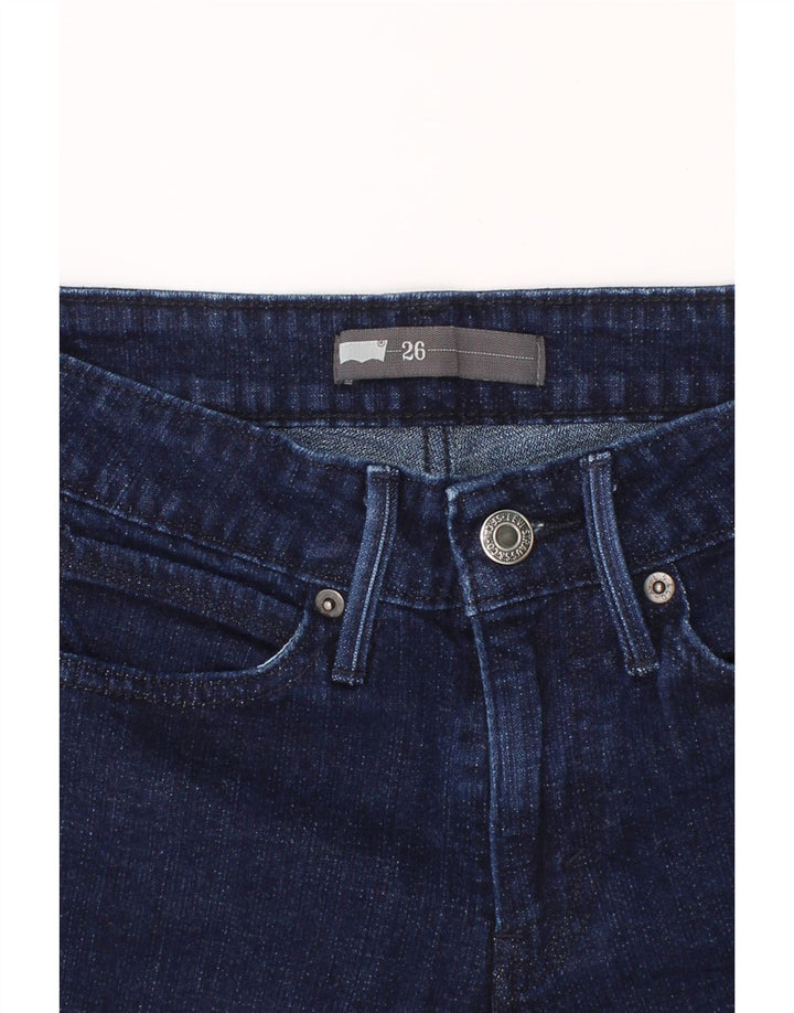 LEVI'S Boys Denim Shorts 11-12 Years W26  Navy Blue Cotton Vintage Levi's and Second-Hand Levi's from Messina Hembry 