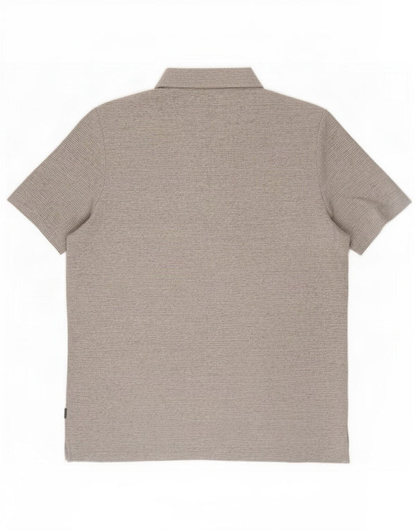 Мужская высокая рубашка поло Fat Face 2XL, серый хлопок