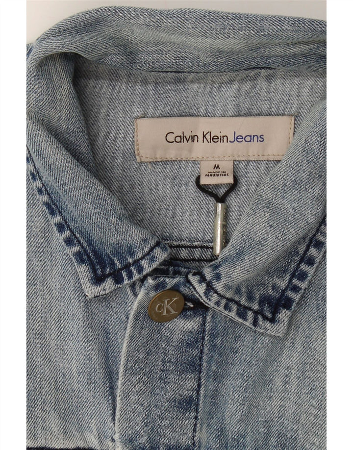 CALVIN KLEIN JEANS Womens Denim Jacket UK 12 Medium Blue Cotton Vintage Calvin Klein Jeans and Second-Hand Calvin Klein Jeans from Messina Hembry 
