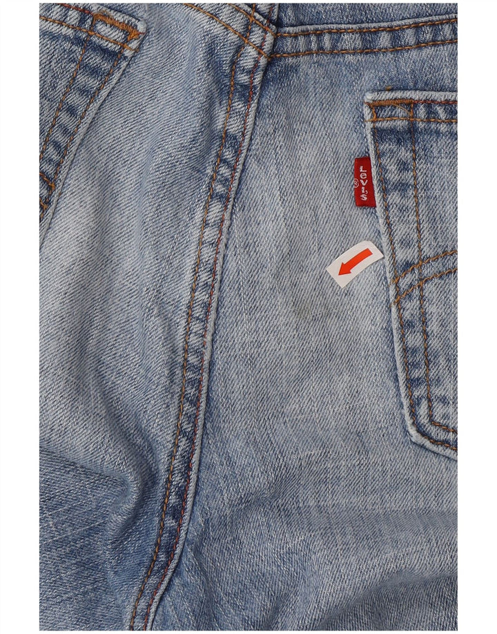 Женские джинсы Levi's 515 Bootcut США 8, средние W32 L31, синие, хлопок