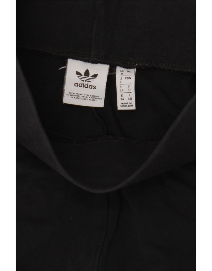 Женские леггинсы Adidas UK 8, маленькие черные
