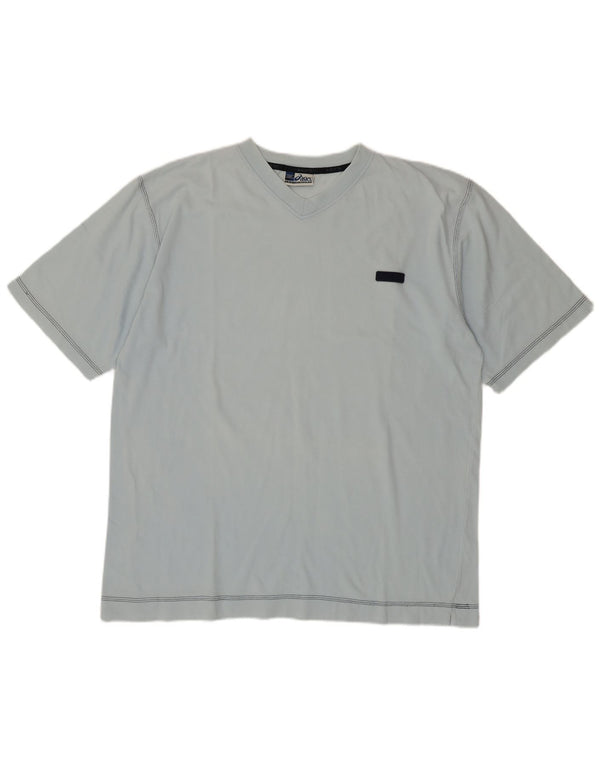 Мужская футболка Asics Top 2XL, синяя, хлопок