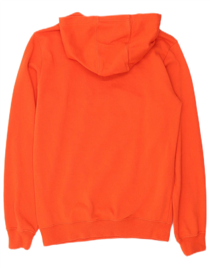 CHAMPION Boys Graphic Hoodie Jumper 11-12 Years Large Orange Vintage Champion and Second-Hand Champion from Messina Hembry 
