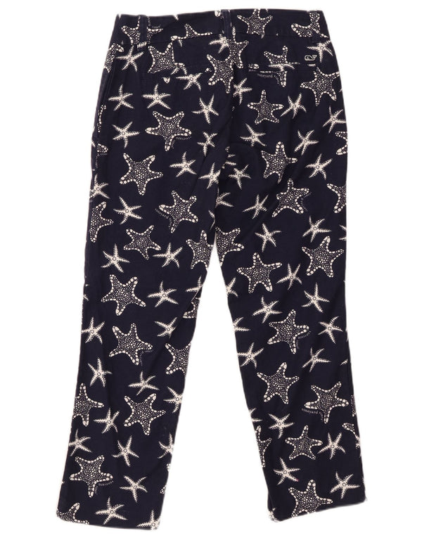 VINEYARD VINES Женские укороченные брюки US 4 Small W28 L25 Темно-синие