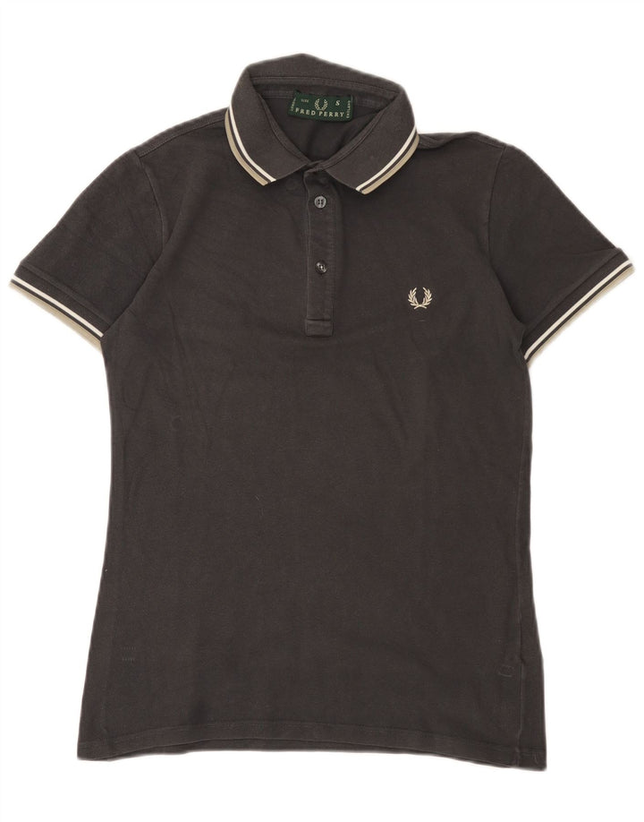 Мужская рубашка-поло Fred Perry, маленькая серая, хлопок