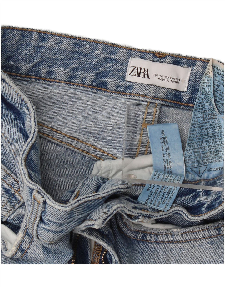Женские джинсы Bootcut Zara EU 34 2XS W24 L33 Синие, хлопок