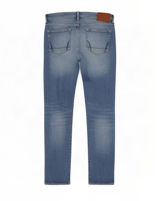 Женские рваные джинсы скинни All Saints W32 L32, синий хлопок