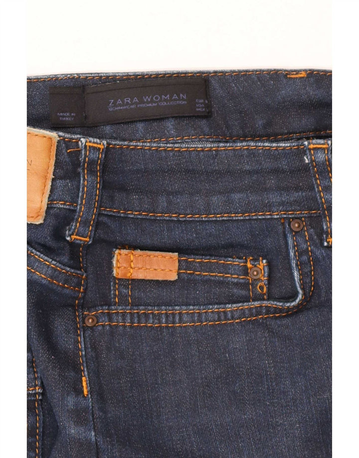 Женская джинсовая юбка Zara EU 40 Medium W30 Темно-синяя