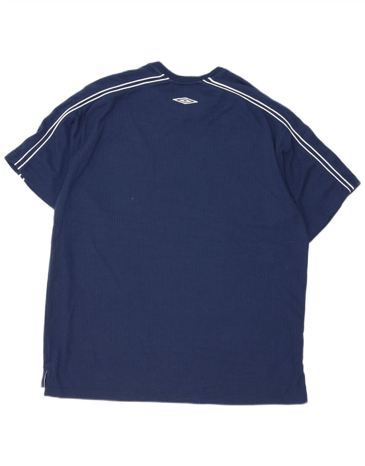 Мужская футболка Umbro Top XL темно-синего цвета из полиэстера