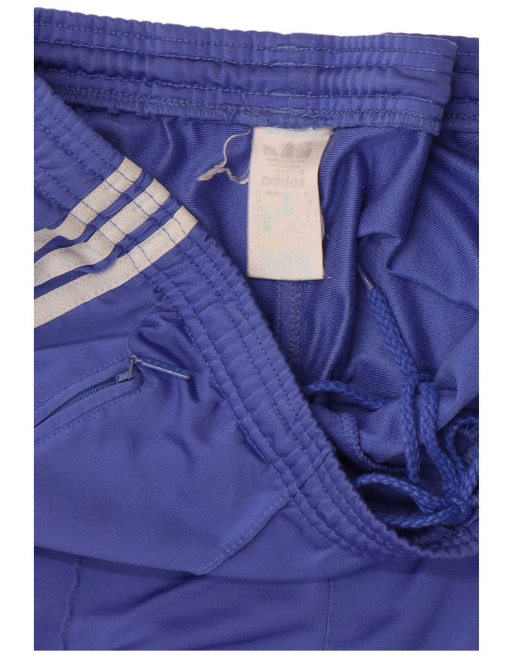 Мужские спортивные брюки Adidas UK 36/38, маленький синий полиэстер