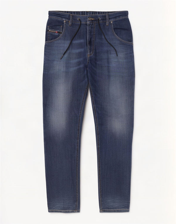 Мужские зауженные джинсы Diesel Krooley- Jogg W32 L32, синий хлопок