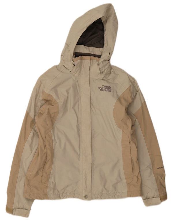 Женская дождевик с капюшоном The North Face UK 10, маленький бежевый цветной блок