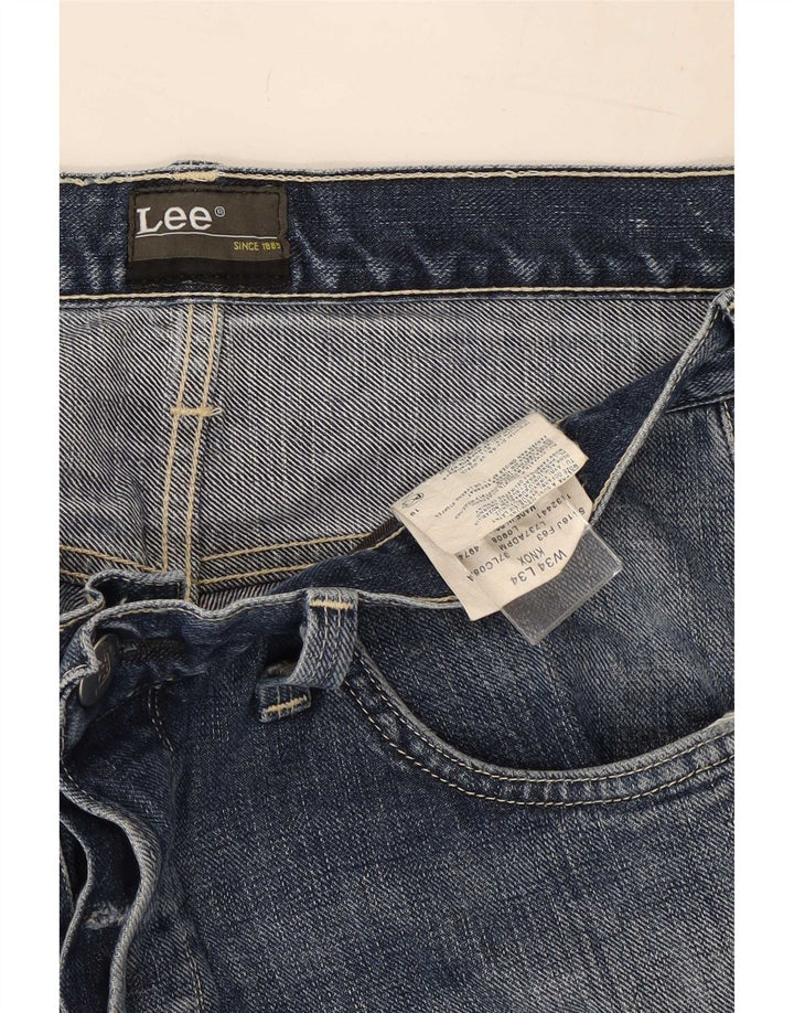 Женские прямые джинсы Lee W34 L29, синий хлопок