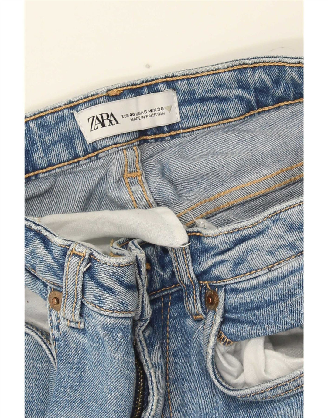 Женские расклешенные джинсы Zara EU 40 Medium W30 L30 Синие
