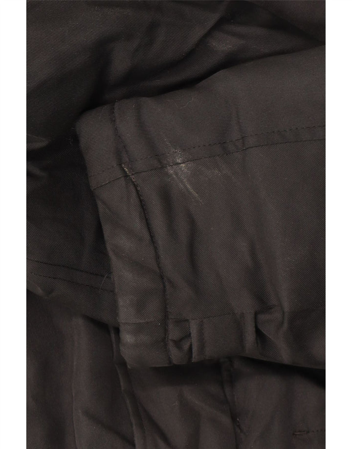 Мужская парка JACK & JONES с капюшоном UK 40, большая черная