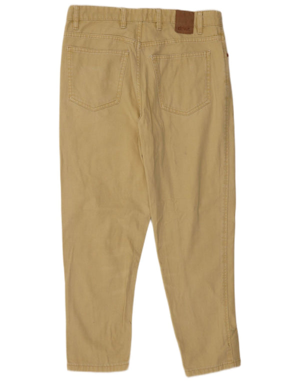 Женские зауженные джинсы Zara EU 40 Medium W31 L25 Желтый хлопок