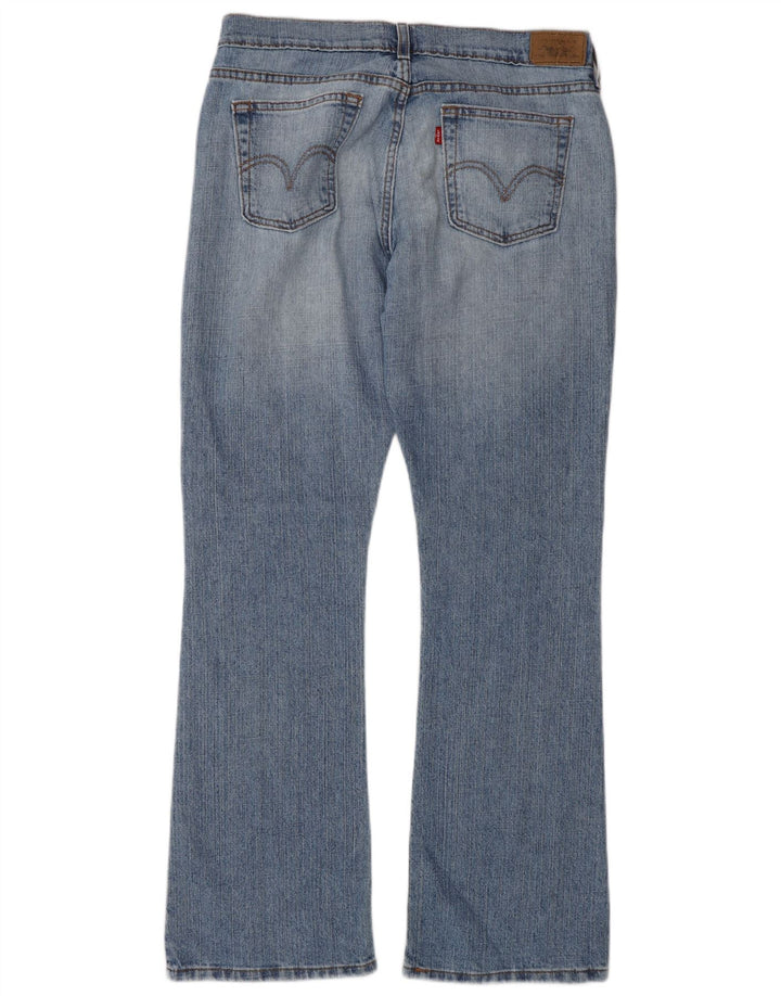 Женские джинсы Levi's 515 Bootcut США 8, средние W32 L31, синие, хлопок