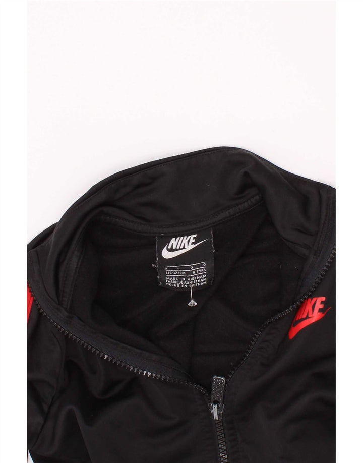 Спортивный костюм с графическим рисунком для мальчиков Nike, 6–7 лет, большой черный цвет с блоками
