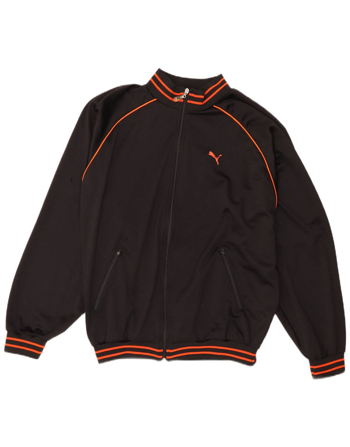 Мужская спортивная куртка Puma XL в черную полоску