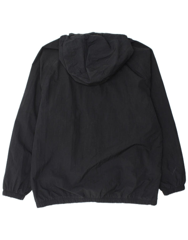 Мужской пуловер от дождя NIKE UK 42 XL, черный нейлон