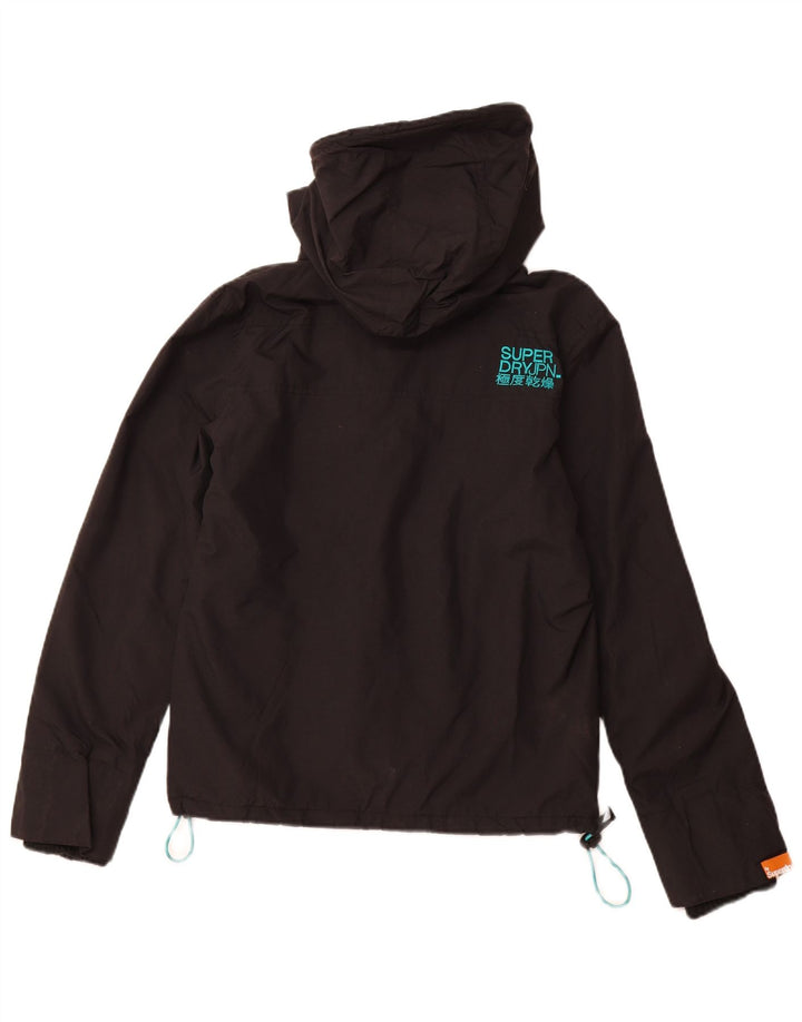 SUPERDRY Женская ветровка The Windcheater UK 14 Средний Черный