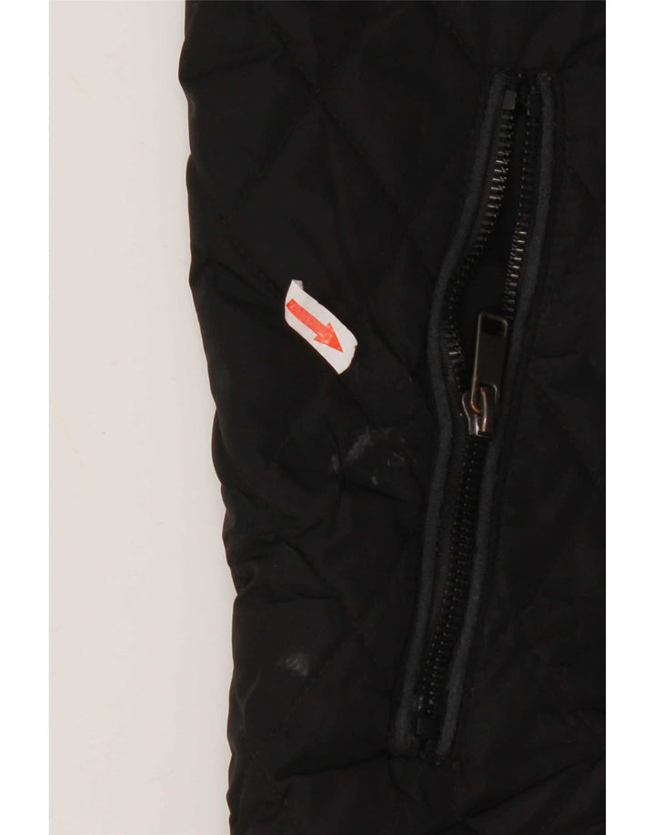 Мужской стеганый жилет Zara UK 42 XL, черный