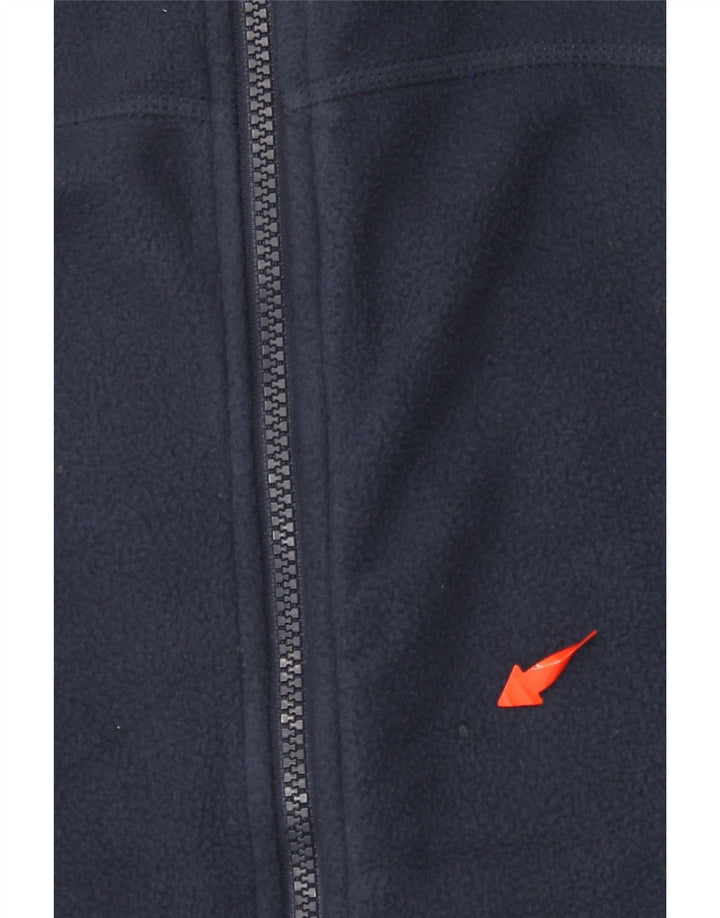 Мужская флисовая куртка THE NORTH FACE UK 38, средний темно-синий полиэстер