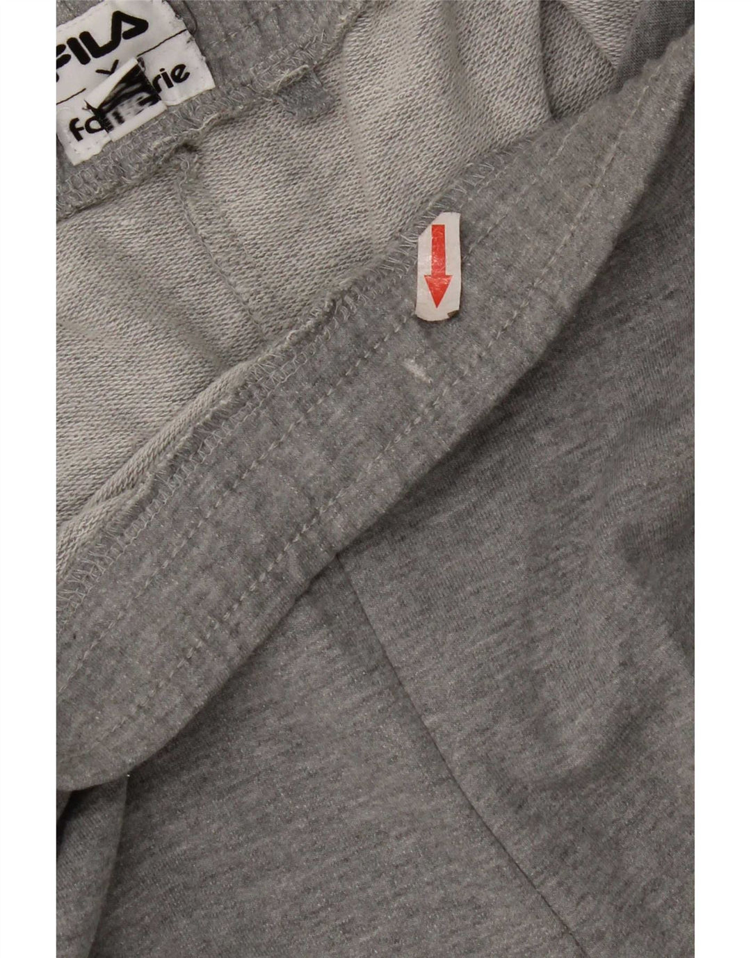 Fila Мужские спортивные шорты с рисунком, большие серые, хлопковые