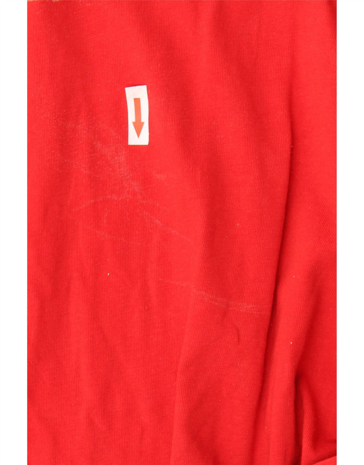 Adidas Мужская футболка Top Small Red Cotton