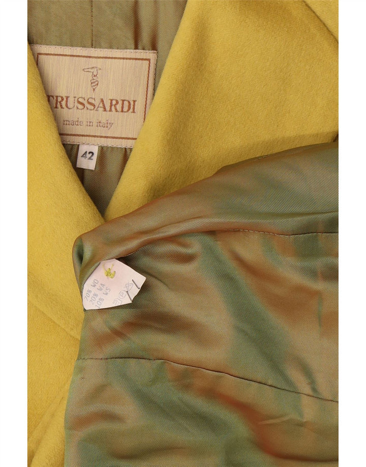 Trussardi Женский пиджак с рукавом 3/4 IT 42 Средний Желтый
