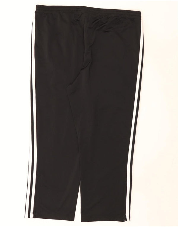 Мужские спортивные брюки Adidas XL черные из полиэстера