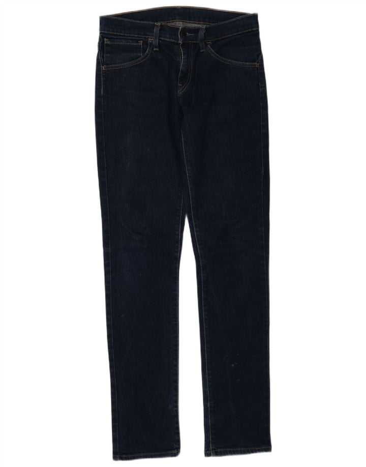 Женские узкие джинсы Levi's W28 L34, темно-синий, хлопок